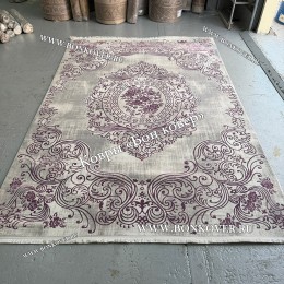 Ковер Турция Для Гостиной Дизайн 80 Сиреневый